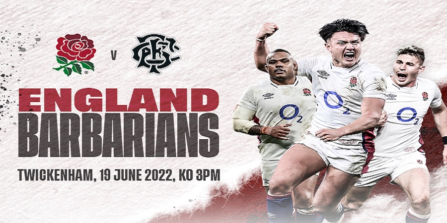 England v Barbarians 2022